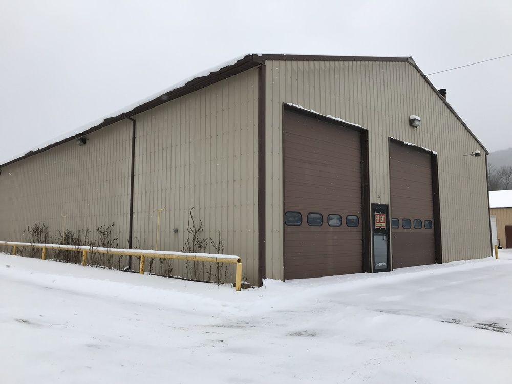 Ideal truck service / storage or flex space facility: 70 Minard Run Rd, Bradford, PA 16701